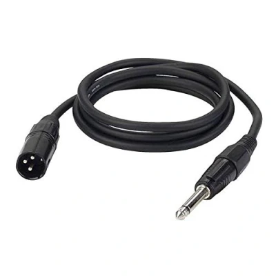 Abbildung von DAP Audio XLR Male auf Klinke Mono Schwarz 150cm