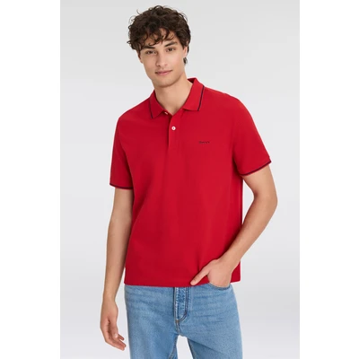 Abbildung von GANT Poloshirt, Herren, Größe: XXL, Ruby red