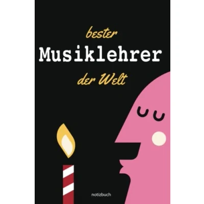 Abbildung von Geschenk Musiklehrer Notizbuch: Notizbuch als für den besten A5 / liniert 120 Seiten Tagebuch Terminplaner Geschenkidee ... Mann zum Abschied Abschiedsgeschenk