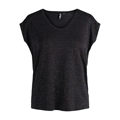 Abbildung von Pieces Pcbillo Stripes NOOS Tshirt print, Damen, Größe: Small, Black/multi