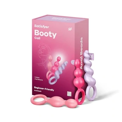Abbildung von Satisfyer Booty Call Anal Plug Set Sex Spielzeug Für Anfänger &amp; Fortgeschrittene 3 teiliges Analdildo Prostata Buttplug in Bunt Männer Frauen Größe 13,5 bis 14 cm