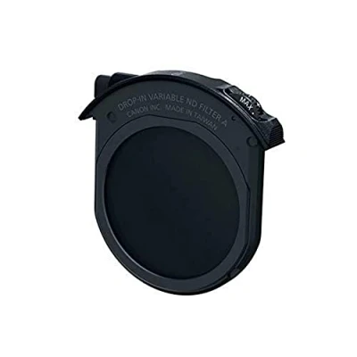 Abbildung von Canon Variabler ND Einsteckfilter A für Bajonettadapter mit Halter (Filter kompatibel Kamera EOS R, RP, Drop In Filter Mount Adapter EF R), schwarz