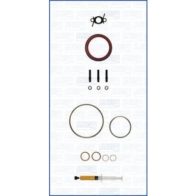 Abbildung von AJUSA JTC11888 Montagesatz, Lader with studs, syringe oil mit Dichtungen Montageanleitung VOLVO: V70 3, XC60 I, V60 I