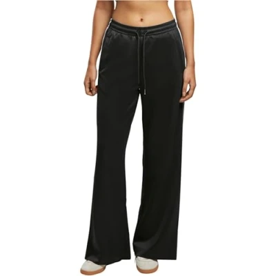 Abbildung von Urban Classics WIDE Jogginghose, Damen, Größe: Large, Black