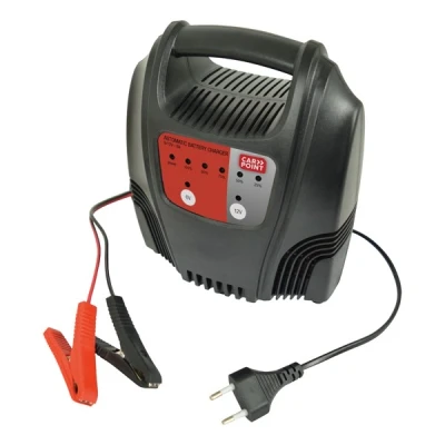 Abbildung von CARPOINT 0635206 Batterieladegerät mit Starthilfe 6 12V