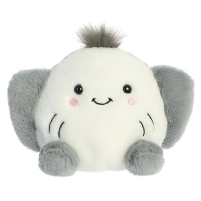 Abbildung von Aurora, 33723, Palm Pals Flapjack Stingray 5In, Soft Toy, Grey &amp; White
