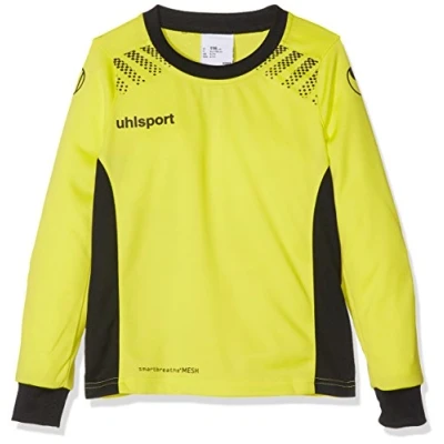 Abbildung von uhlsport Herren Goal LA Torwartshirt, Lite Fluo Gelb/Schwarz, 128