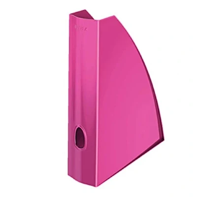 Abbildung von Leitz WOW, Polystyrol (PS), Pink, Prospekt, Katalog, Zeitschrift, Rechteck, 258 mm, 75 mm