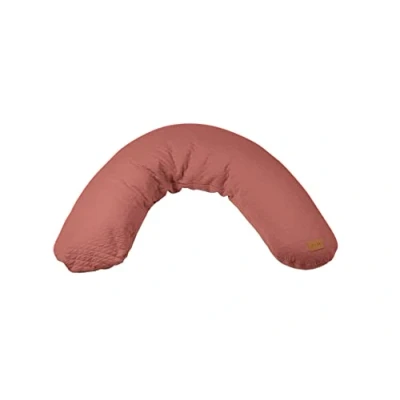 Abbildung von Red Castle Schwangerschafts und Stillkissen Mutterschaftskissen Multifunktional Ideal zum Schlafen Stillen Optimale Unterstützung Komfort Baumwolle Big Flopsy 170 cm Ziegelrot