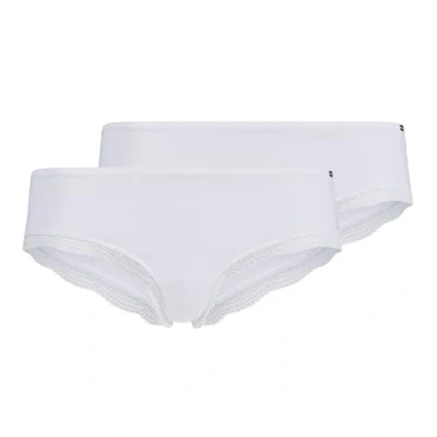 Abbildung von Skiny Damen Cheeky Panty DP Unterwäsche, Weiß, 42