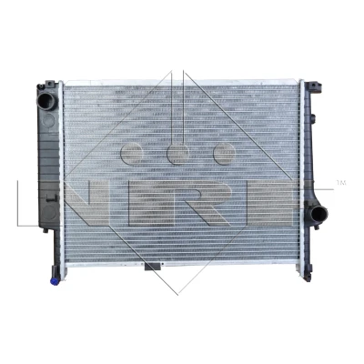Abbildung von NRF EASY FIT 58117 Kühler, Motorkühlung Aluminium 551 405 42 mit Kolbenclip Kühlrippen gelötet BMW: 3 Coupe, Limousine, Cabrio kfzteile,