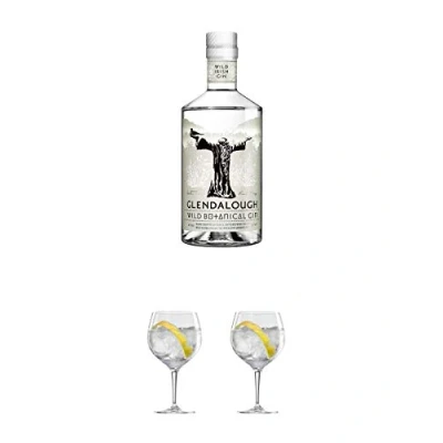 Abbildung von Glendalough Wild Botanical GIN 41% 0,7 Liter + Ballon Bistro Cubata Glas 1 Stück