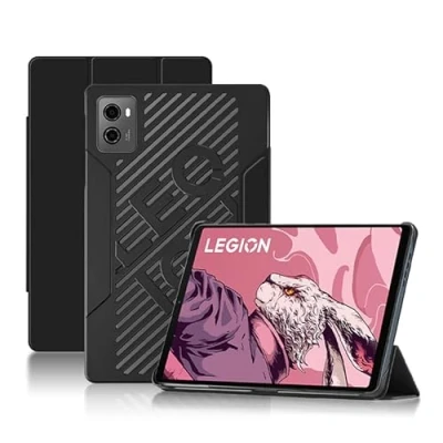 Abbildung von Lemxiee Case für Lenovo Legion Tab hülle,Magnetische Slim Smart Folio PU Schutzhülle [Auto Schlaf/Wach][Kratzfest][mit Stiftschlitz] Leder Hülle Cover