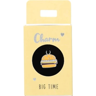 Abbildung von Depesche 11834 063 Charm Hamburger, versilberter Anhänger für Halsketten, Armband und Ohrringe, ideal als kleines Geschenk