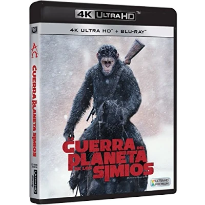 Abbildung von Planet der Affen: Survival [4k Ultra HD + Blu Ray] (War for the of Apes, Spanien Import, siehe Details für Sprachen)