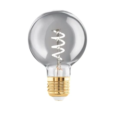 Abbildung von Eglo 110195 LED Filament Leuchtmittel E27 Decorative Spirale schwarz transparent L:9.5cm Ø:6cm dimmbar 2000K