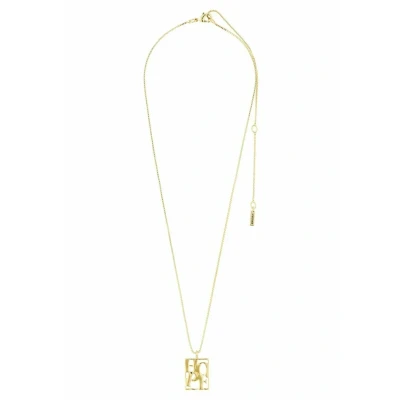 Abbildung von Pilgrim LOVE Unisex HOPE Halskette, Damen, Größe: One Size, Gold plated