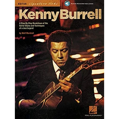 Abbildung von Kenny Burrell: Signature Guitar Licks: Lehrmaterial, CD für Gitarre (Guitar Licks)