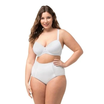 Abbildung von Ulla Popken Bodyformingtaillen Blenden Slip, Damen, Größe: 58/60, Snow white