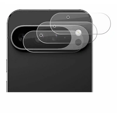 Abbildung von BROTECT Schutzglas für Google Pixel 9 Pro XL (NUR Kameraschutz) (3 Stück) Schutzfolie Panzer Folie Glas [Extrem Kratzfest 9H, Anti Fingerprint,