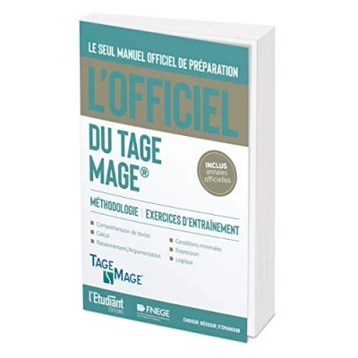 Abbildung von L&#039;officiel du TAGE MAGE: Manuel officiel de préparation au test