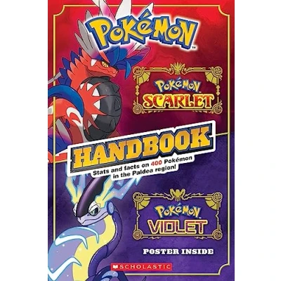 Abbildung von Pokémon Scarlet Handbook / Violet Handbook: Stats and Facts on 400 in the Paldea Region!