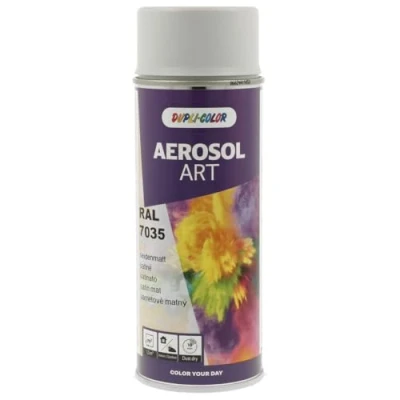 Abbildung von Dupli Color 668722 AEROSOL ART RAL 7035 lichtgrau seidenmatt 400 ml