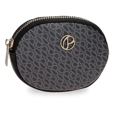 Abbildung von Pepe Jeans Megan geldbörse Schwarz 11,5 x 8,5 1,5 cm Kunstleder, Schwarz, Talla única,