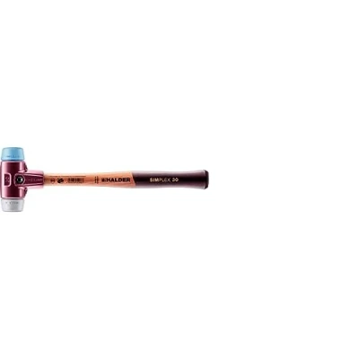 Abbildung von Simplex Schonhammer, TPE soft / mid; mit Aluminiumgehäuse und hochwertigem Holzstiel D=30 mm 3113.030