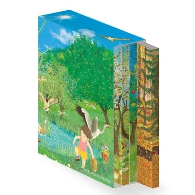 Abbildung von Coffret livres Leporello des 4 Saisons: de accordéons