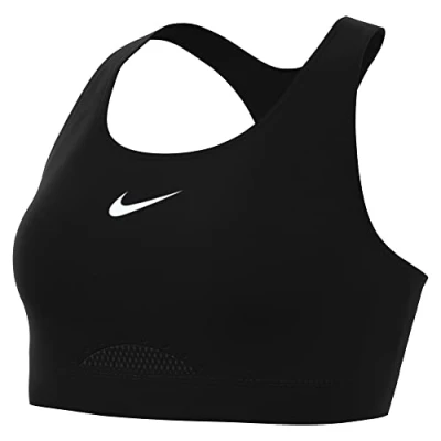 Abbildung von Nike Performance Sport BH, Damen, Größe: SxA C, Black/dark smoke grey/white