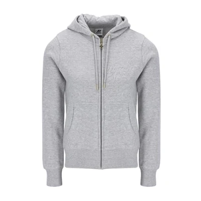 Abbildung von Russell Athletic A31132 SR 603 Rach Zip Through Hoody Sweatshirt Damen Pearl Größe XS
