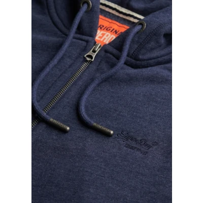 Abbildung von Superdry Sweatjacke, Herren, Größe: XL, Heritage navy marl