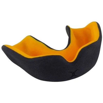Abbildung von Zahnschutz Rugby Orthodontie X Brace Dual Density Schwarz/ Orange Gilbert