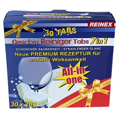 Abbildung von Reinex Geschirrreiniger Tabs 7 in 1 13842 30 Stück