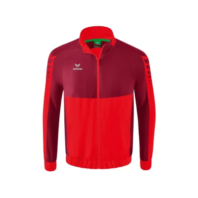 Abbildung von Erima SIX Wings PRÄSENTATION Trainingsjacke, Herren, Größe: Large, Rot