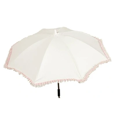 Abbildung von Babyline Karamell Sonnenschirm für Kinderwagen Rosa