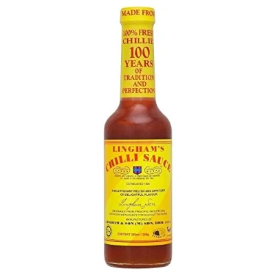 Abbildung von Lingham der Chilli Sauce (280ml) Packung mit 2