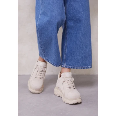Abbildung von Buffalo Vegan Corin Sneaker low, Damen, Größe: 37, Cream Schuhe