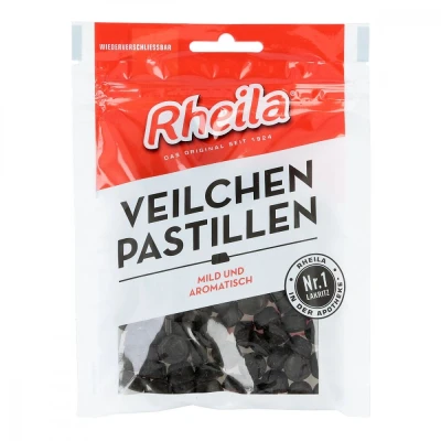 Abbildung von Rheila Veilchen Pastillen mit Zucker