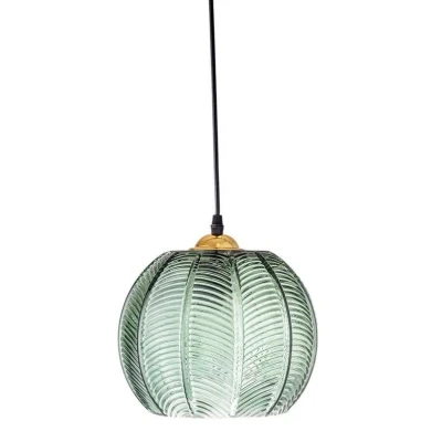 Abbildung von Bloomingville Pendelleuchte Pendellampe aus Glas, ohne Leuchtmittel, Elegante Glas Pendelleuchten für stilvolle Akzente in Ihrem Zuhause