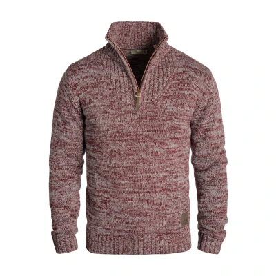 Abbildung von Solid Sdphilostrate Strickpullover, Herren, Größe: Large, Wine red