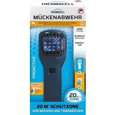 Abbildung von Thermacell Mückenabwehr Proactive MR 300 Basisgerät ohne Wirkstoffplättchen innovatives Mückenschutz Handgerät, optimal für Outdoor Aktivitäten wie Camping, Angeln oder Jagen