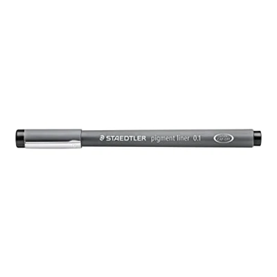 Abbildung von Staedtler pigment liner fineliner 0,1 mm zwart 308 01 9