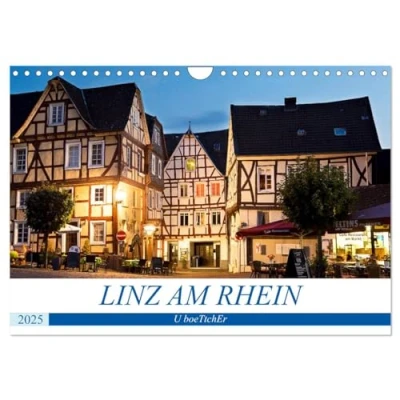 Abbildung von LINZ AM RHEIN (Wandkalender 2025 DIN A4 quer), CALVENDO Monatskalender