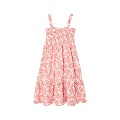 Abbildung von Vertbaudet Freizeitkleid für Kinder, Größe: 146/152, Vanille