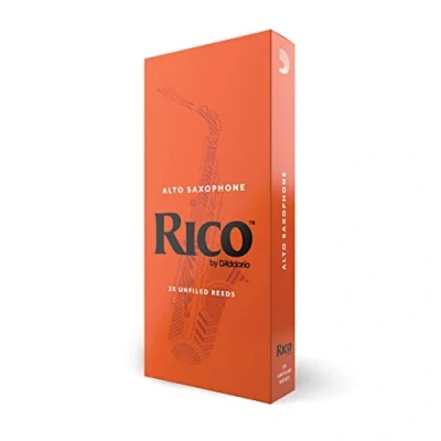 Abbildung von D&#039;Addario Saxophon Blätter Rico Alto Saxophone Reeds RJA2535 Stärke 3.5 25 Stück