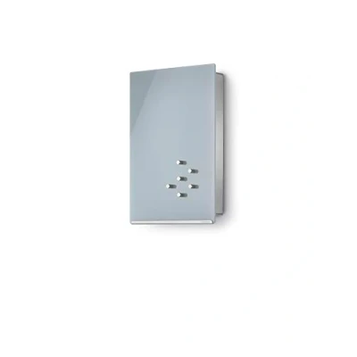 Abbildung von Blomus VELIO Schlüsselkasten/Glasmagnettafel grau 30 cm