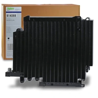 Abbildung von VALEO 814288 Klimakondensator ohne Trockner Aluminium 407 R 134a AUDI: 80 B4 Limousine, Avant, Cabriolet