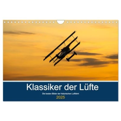 Abbildung von Klassiker der Lüfte (Wandkalender 2025 DIN A4 quer), CALVENDO Monatskalender